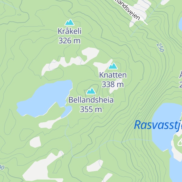 Map of Bellandsheia