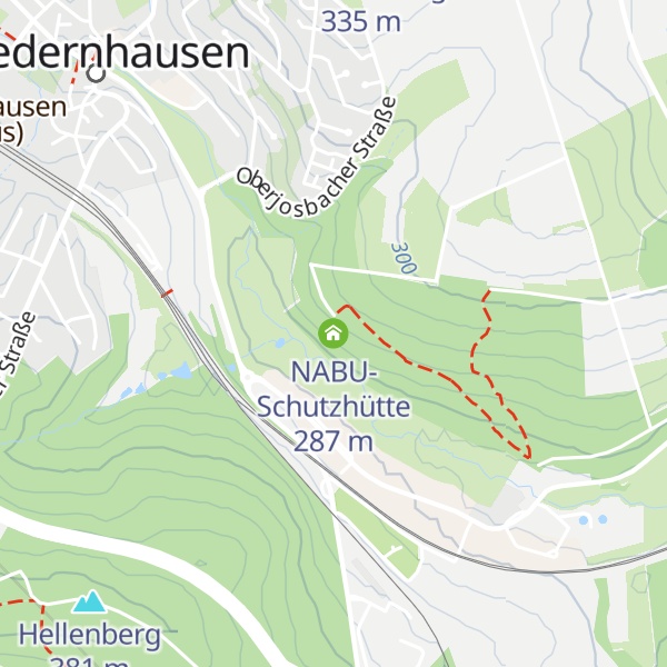 Map of NABU-Schutzhütte