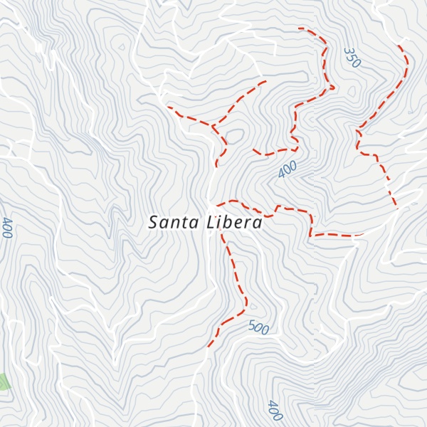 Map of Rifugio di Santa Libera