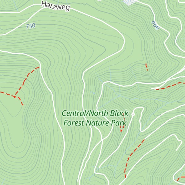 Map of Karlsruher Hütte