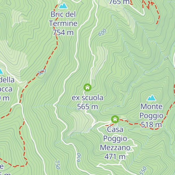 Map of ex scuola