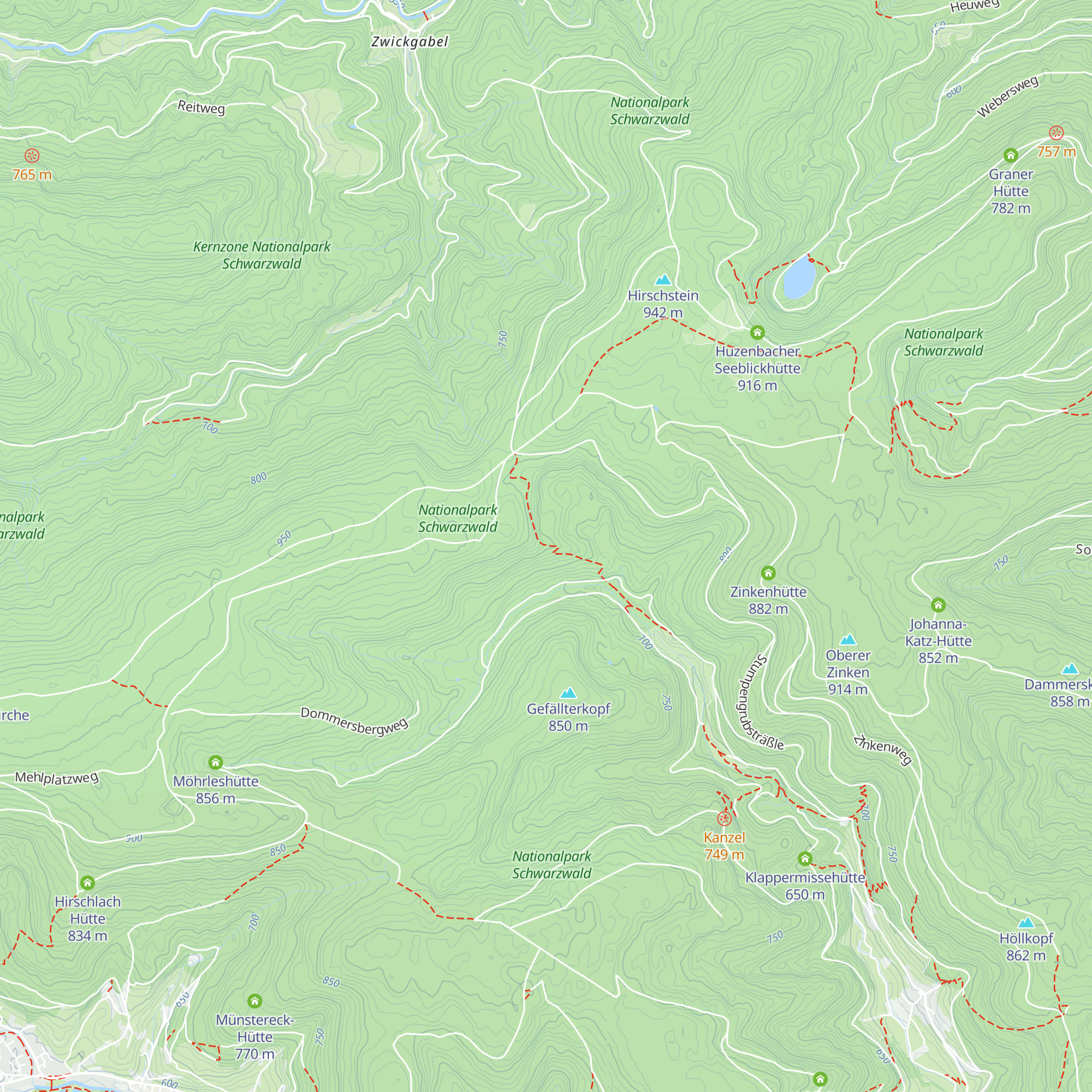 Stirnleshütte map
