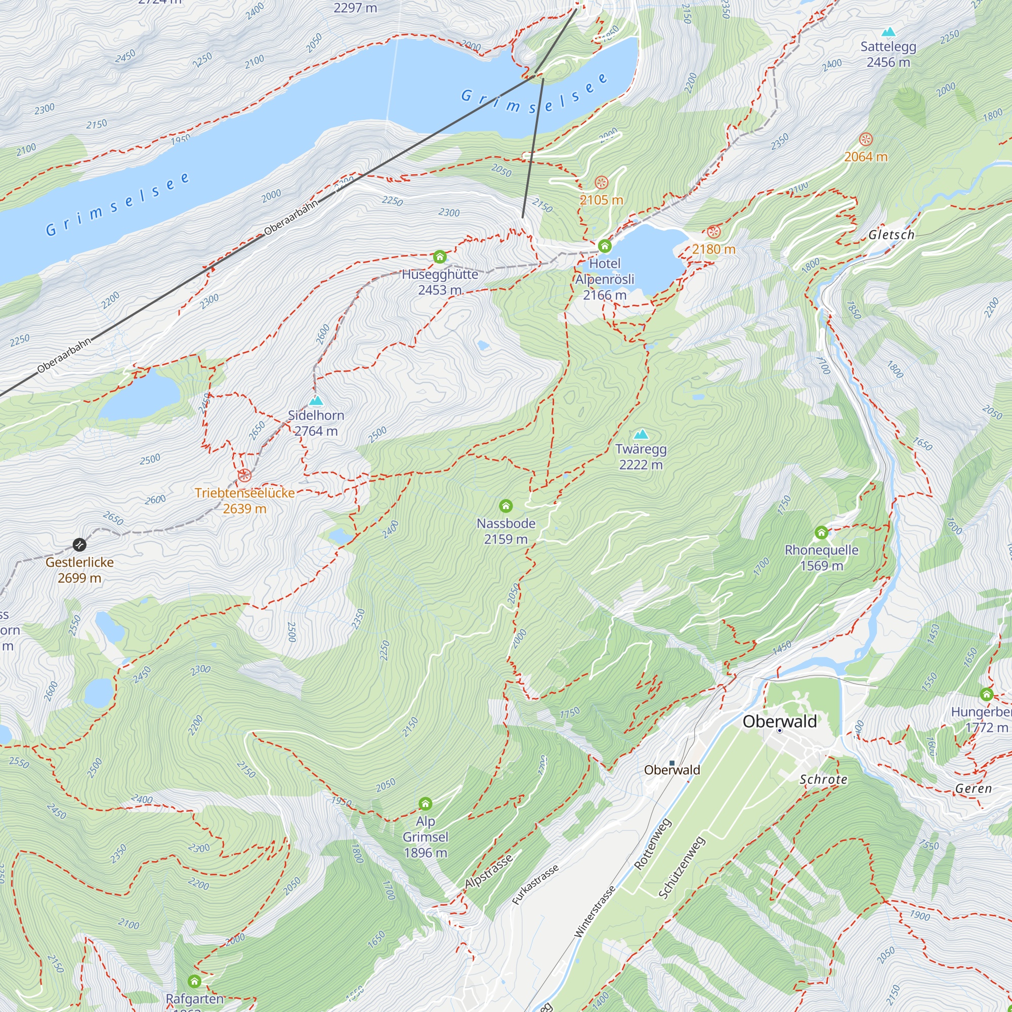 Nassbode map