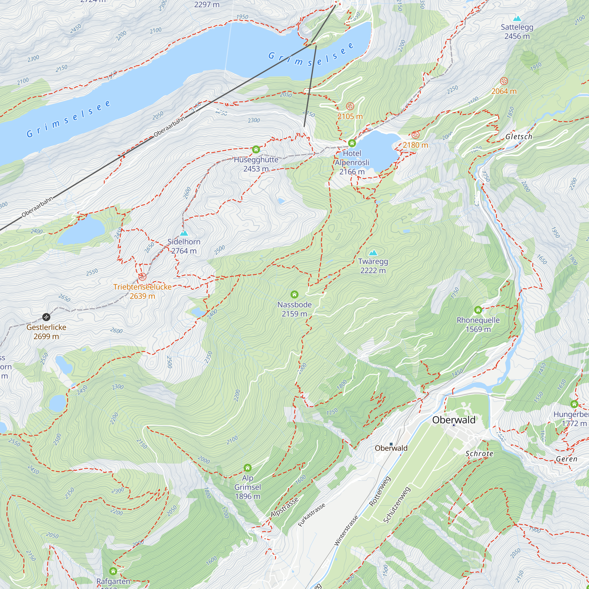 Nassbode map