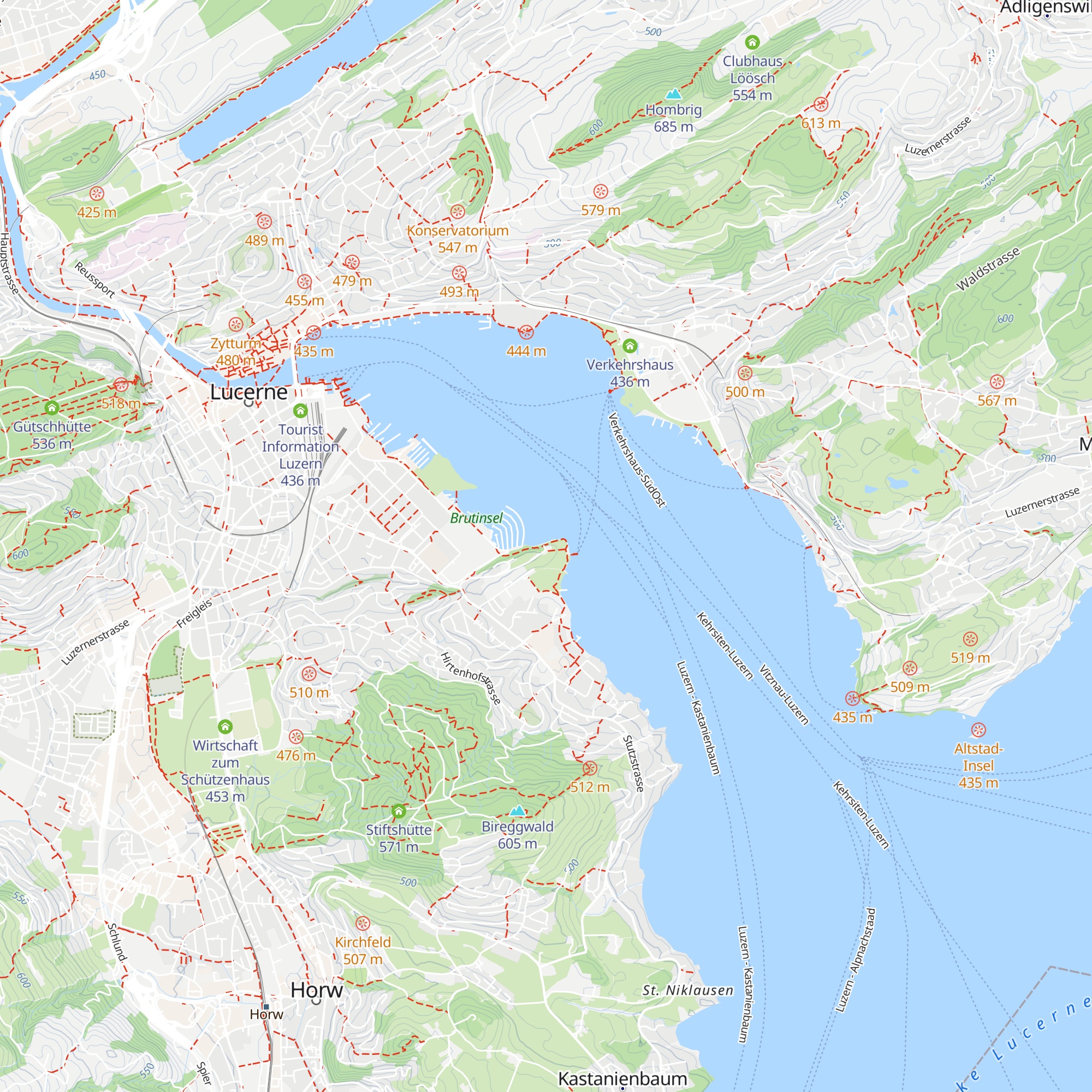 Sommer-Café map
