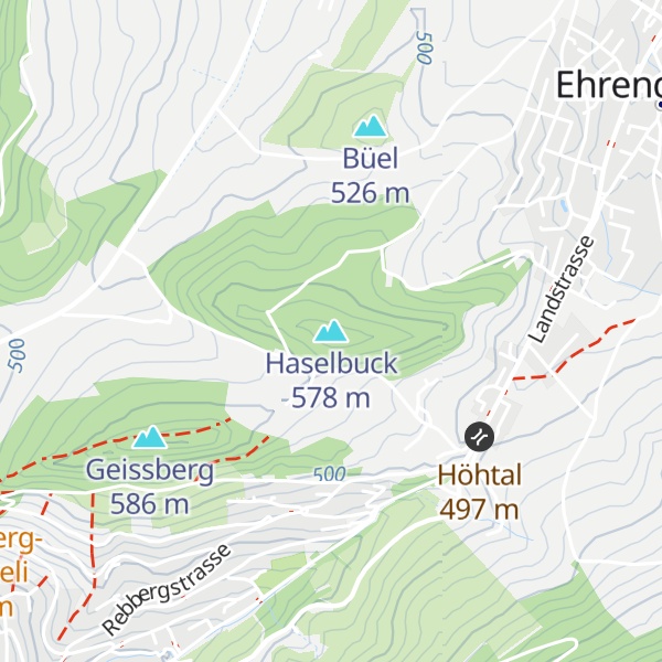 Map of Haselbuck