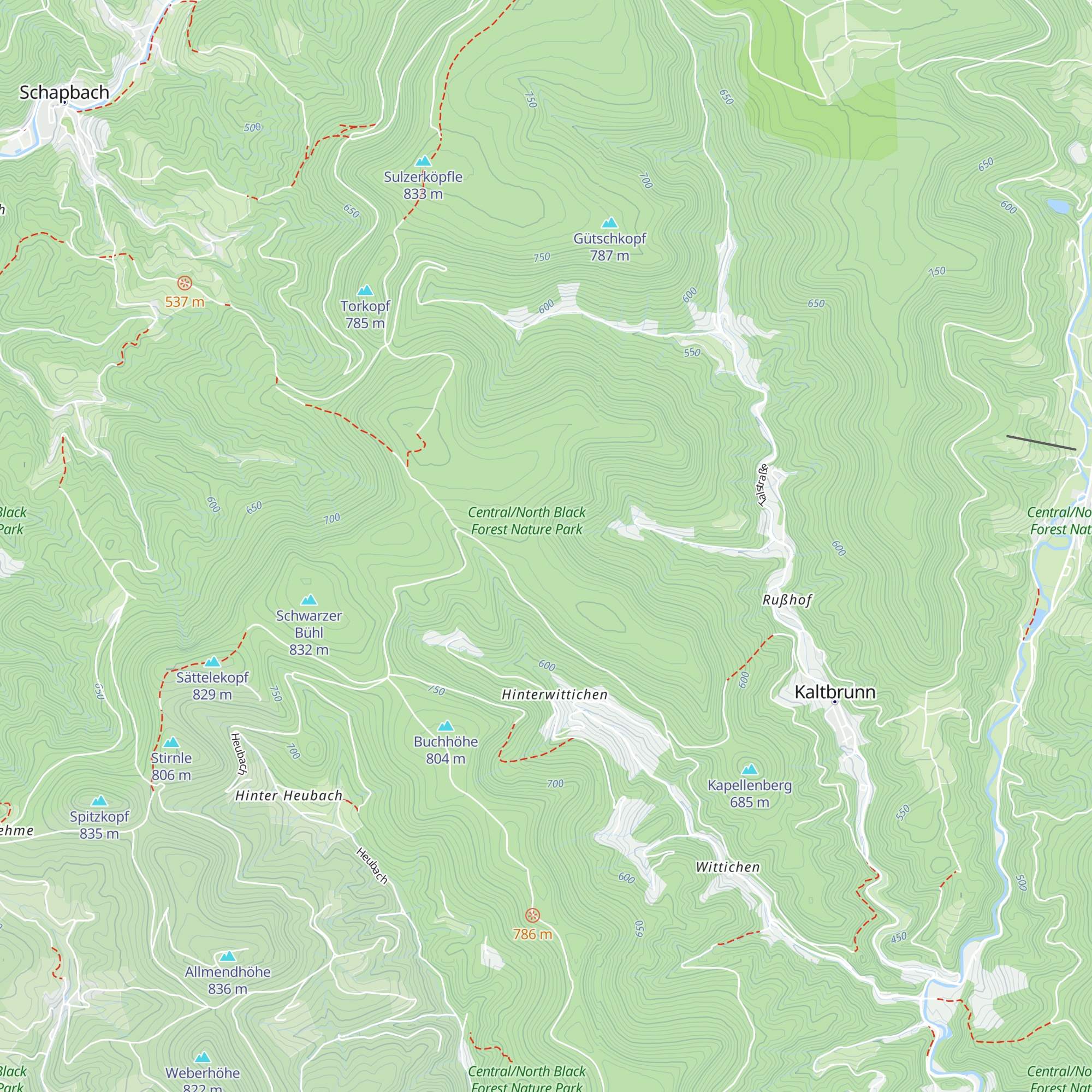 Karlinhütte map