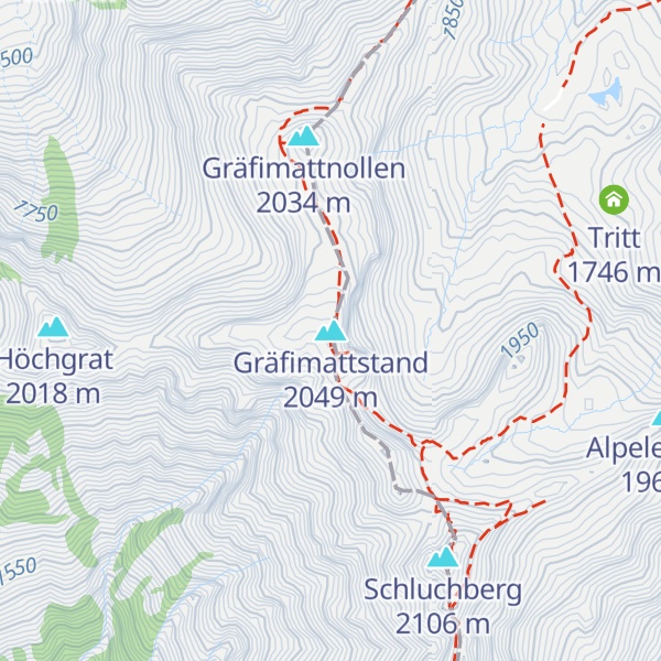 Map of Gräfimattstand