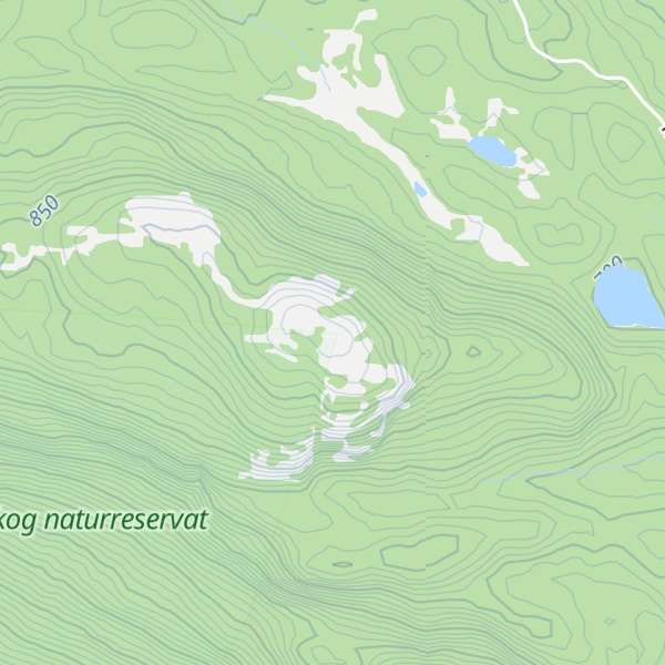 Map of Raudbergnuten