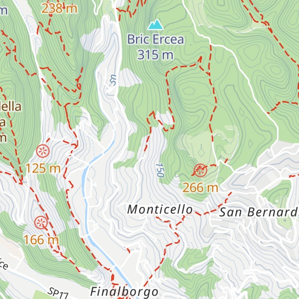Map of Casa Boero
