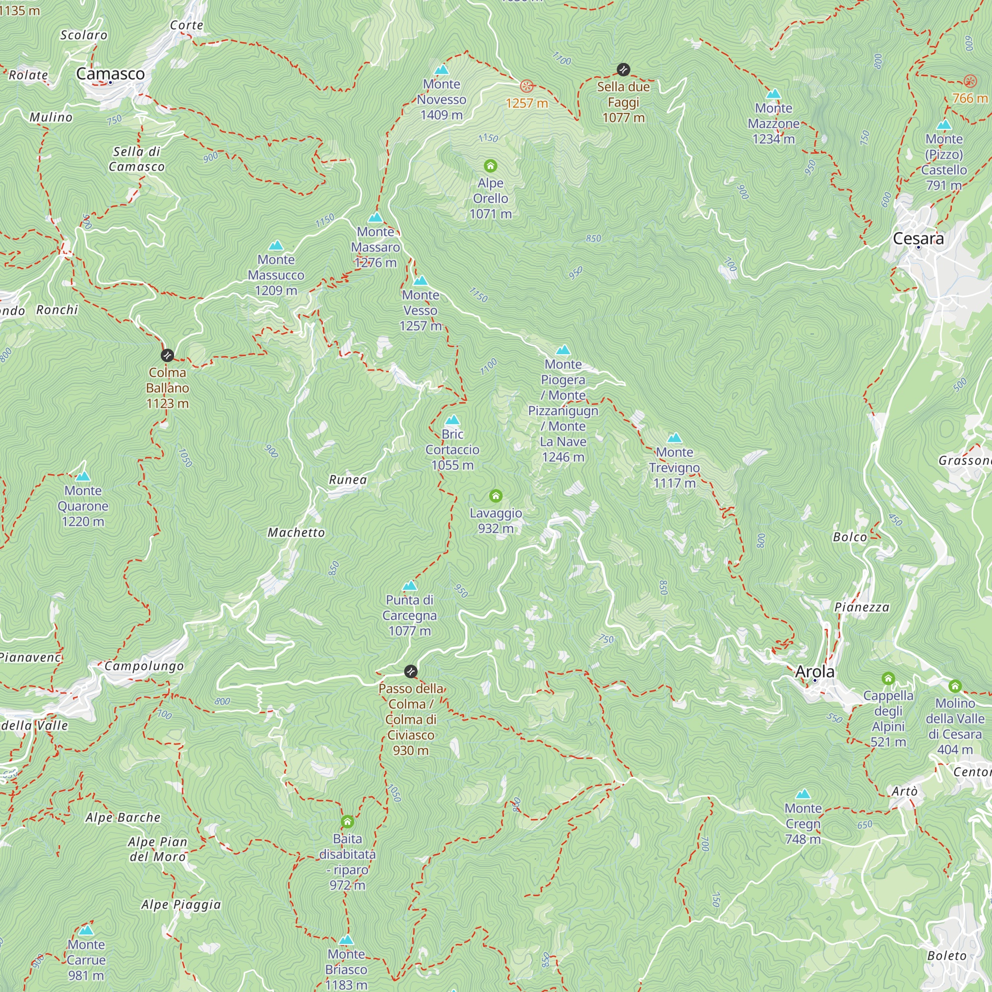 Lavaggio map