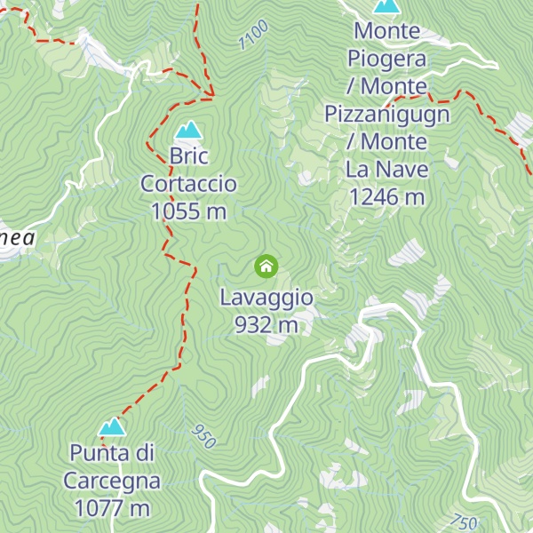 Map of Lavaggio