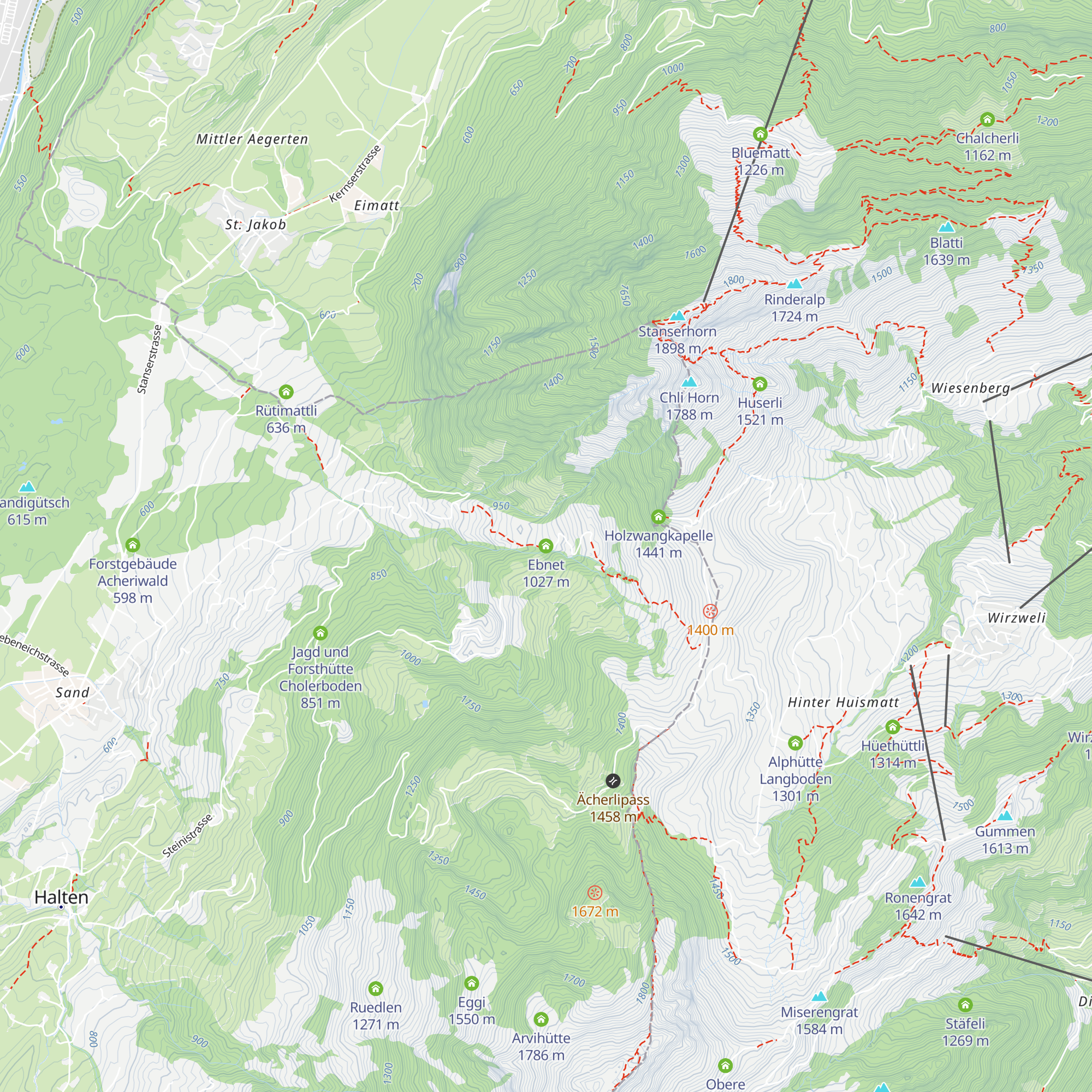 Ebnet map