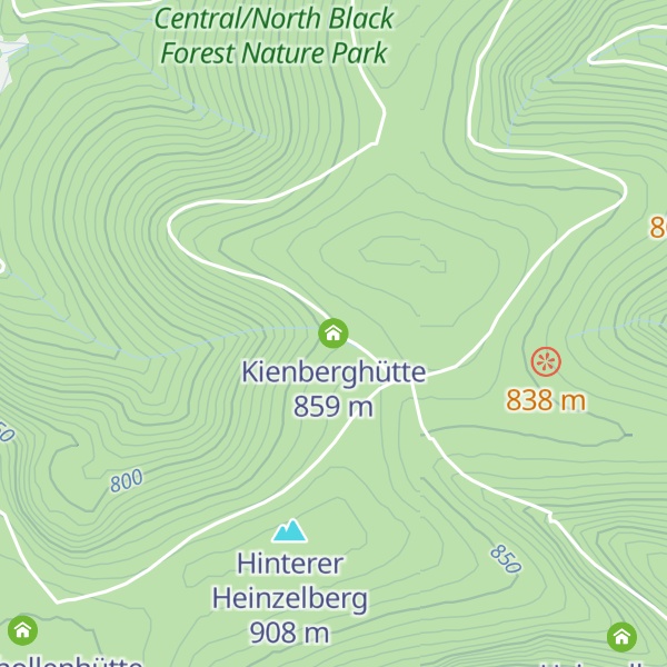 Map of Kienberghütte