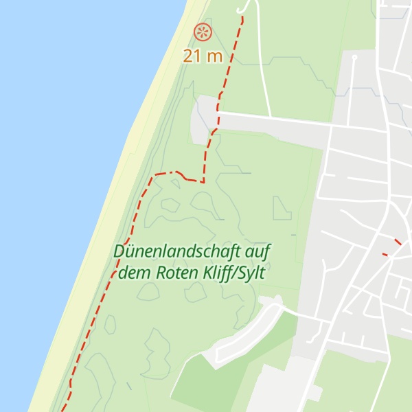 Map of Uwe-Düne