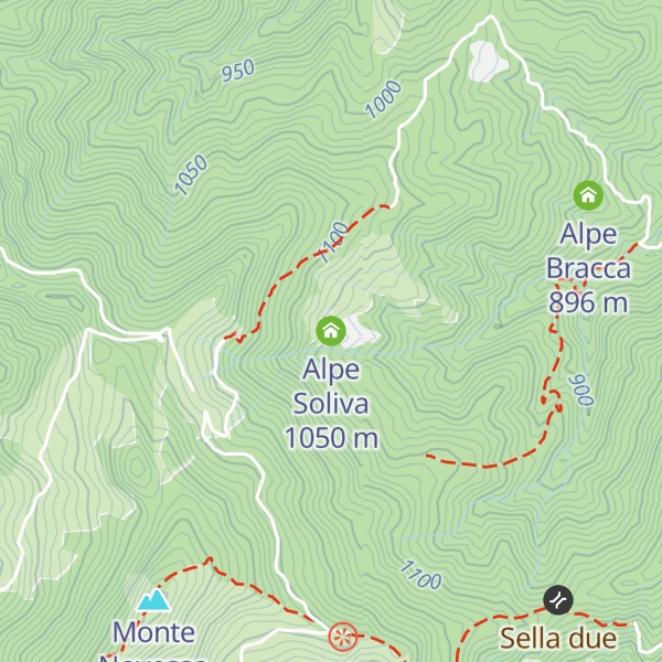Map of Alpe Soliva