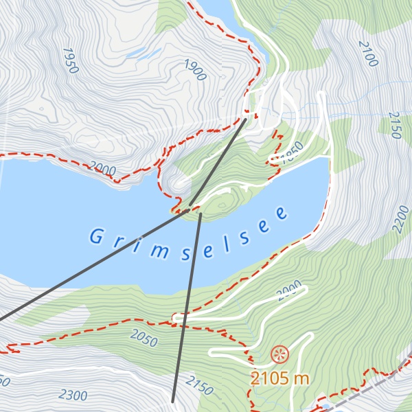 Map of Grimsel Hospiz