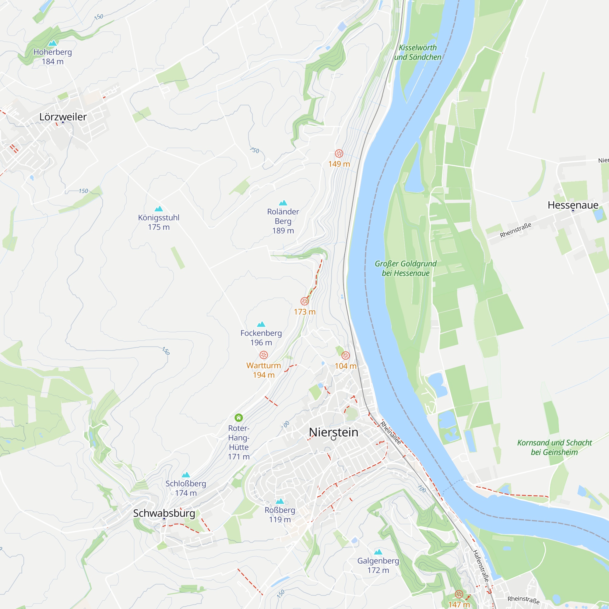 Fockenberghütte map