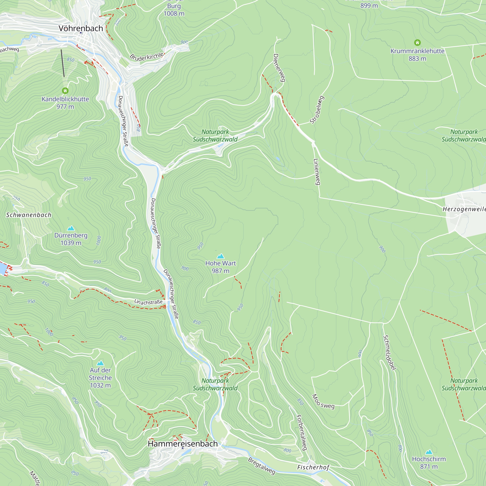 Hoewarthütte map
