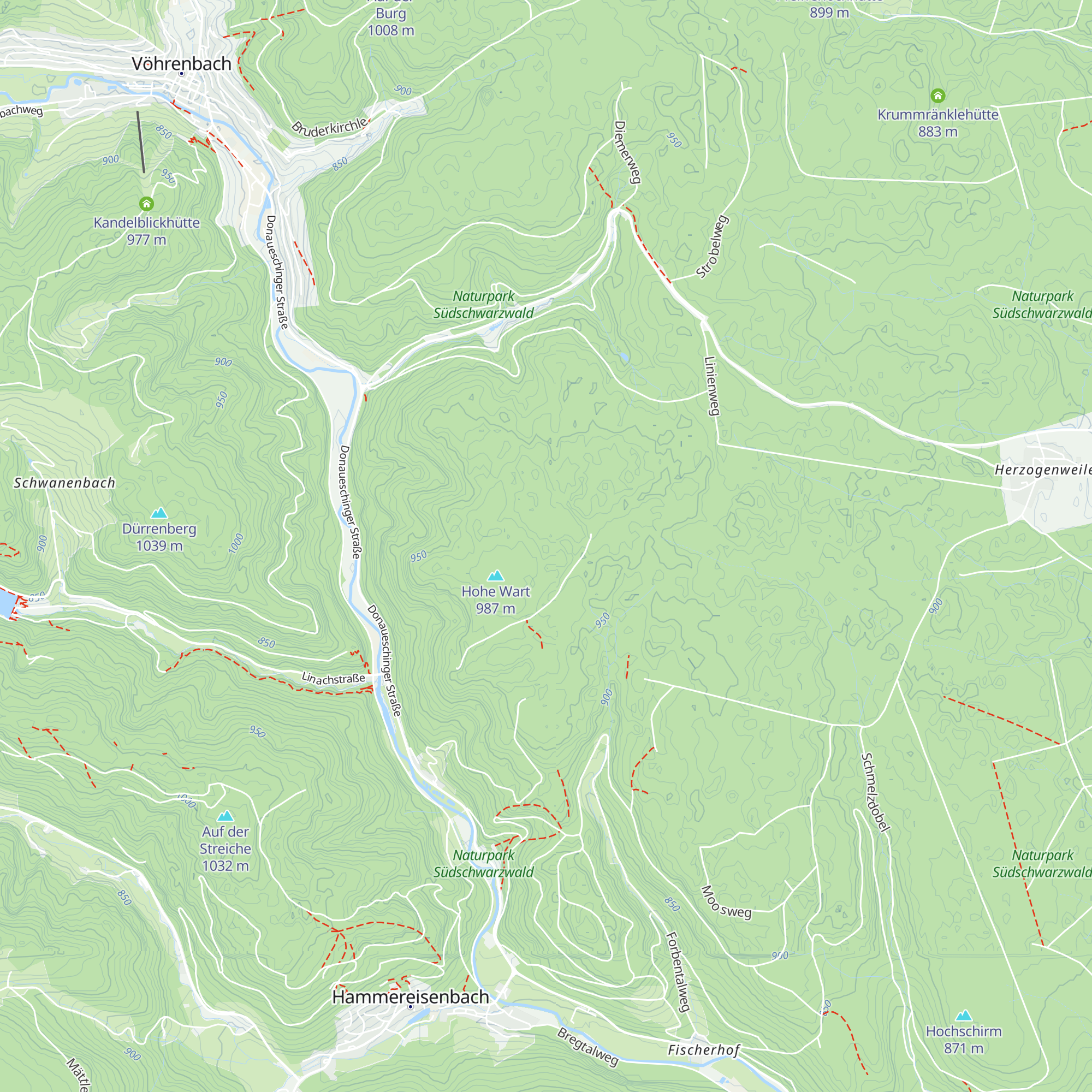 Hoewarthütte map