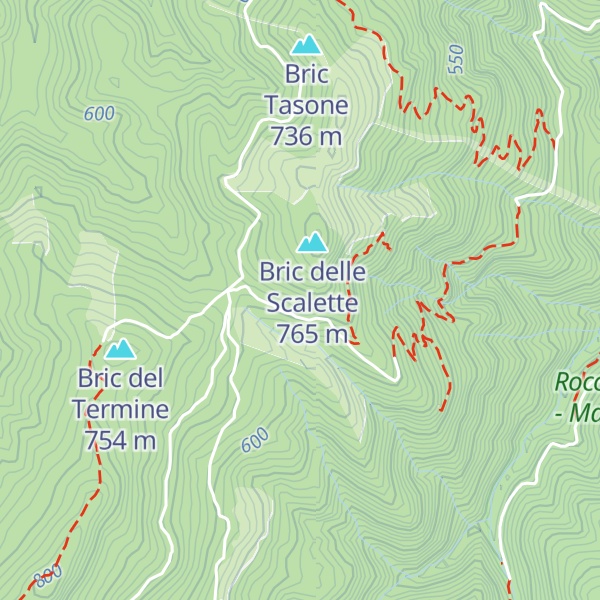 Map of Colonia Montana Don Angelo Genta
