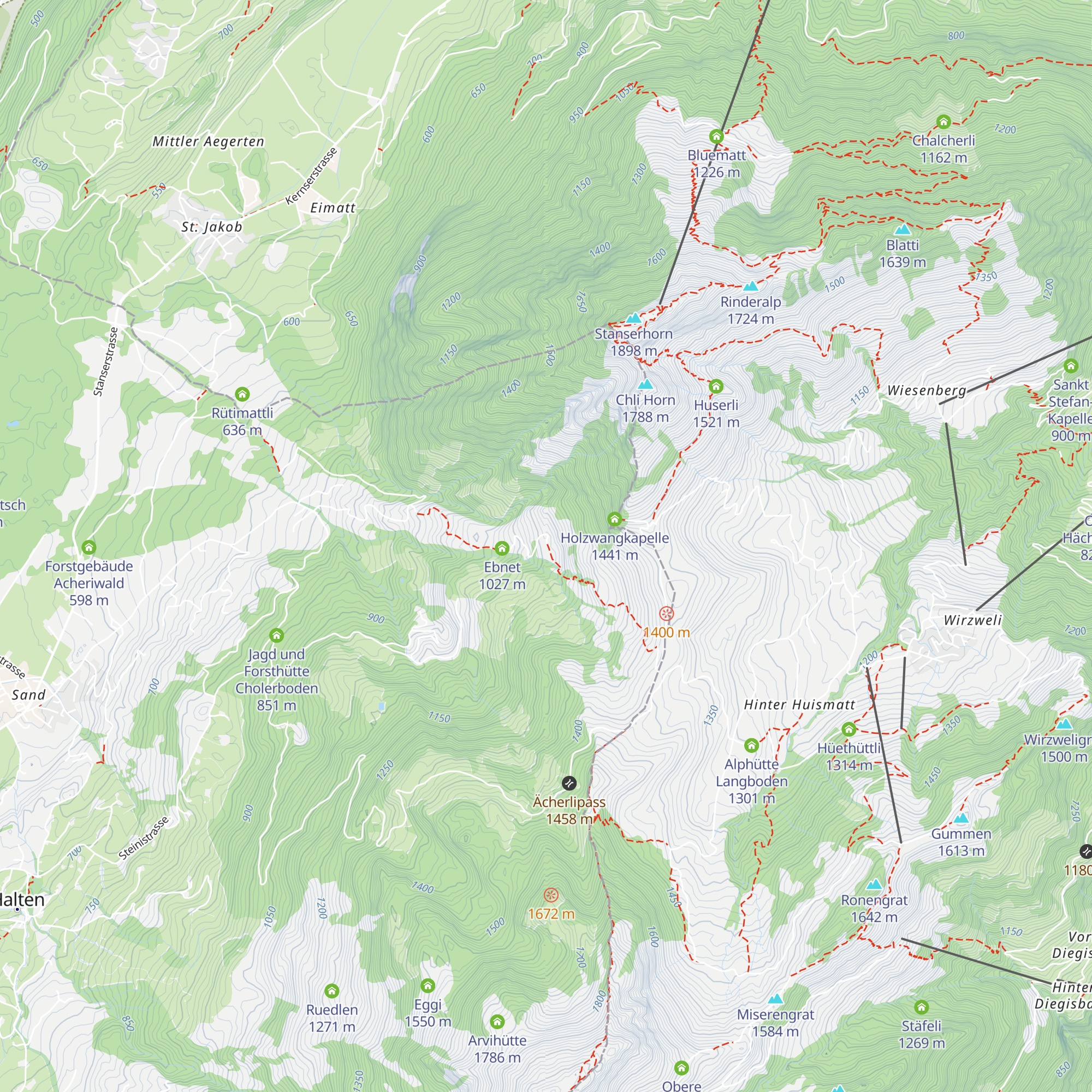 Choleren map