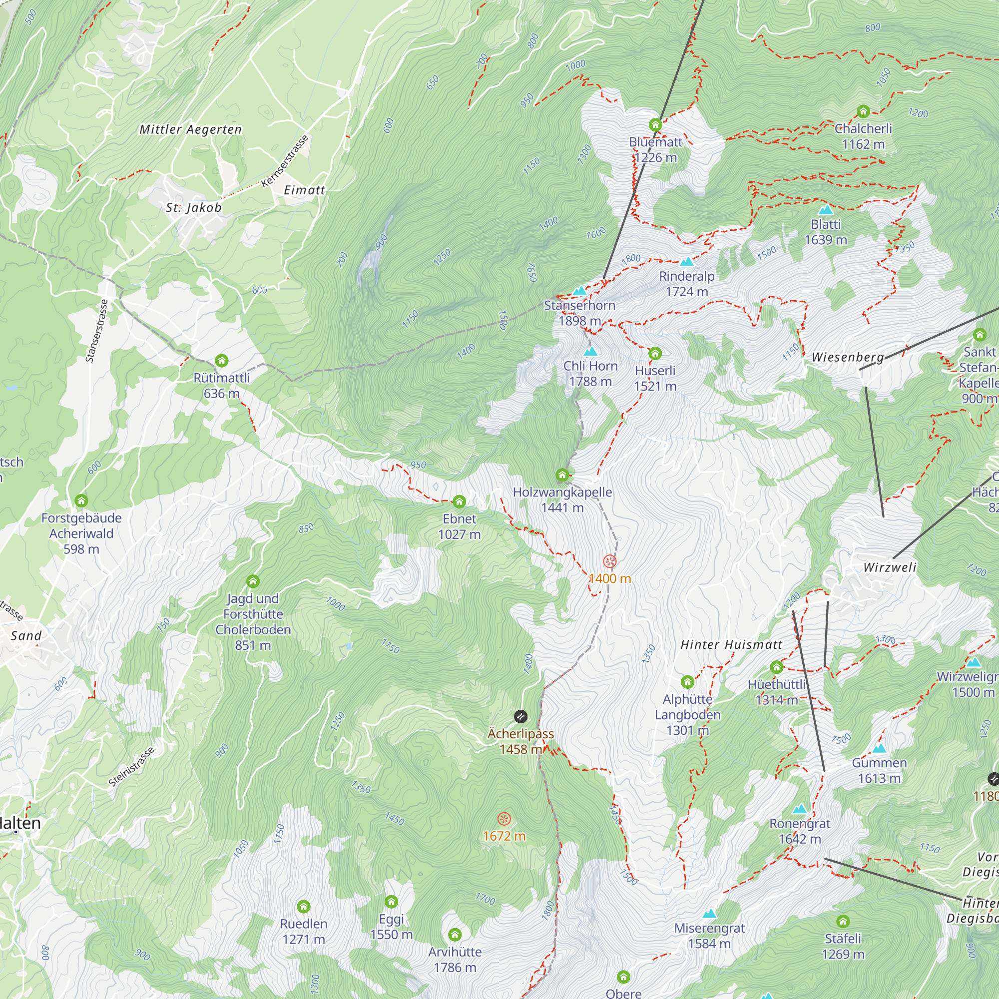 Choleren map