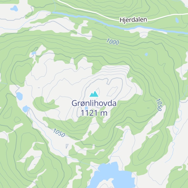 Map of Grønlihovda
