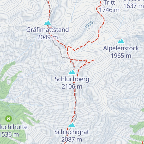 Map of Schluchberg