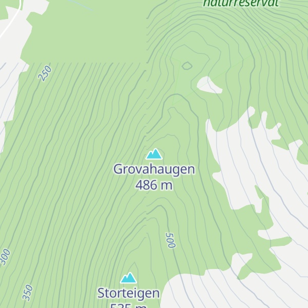 Map of Grovahaugen