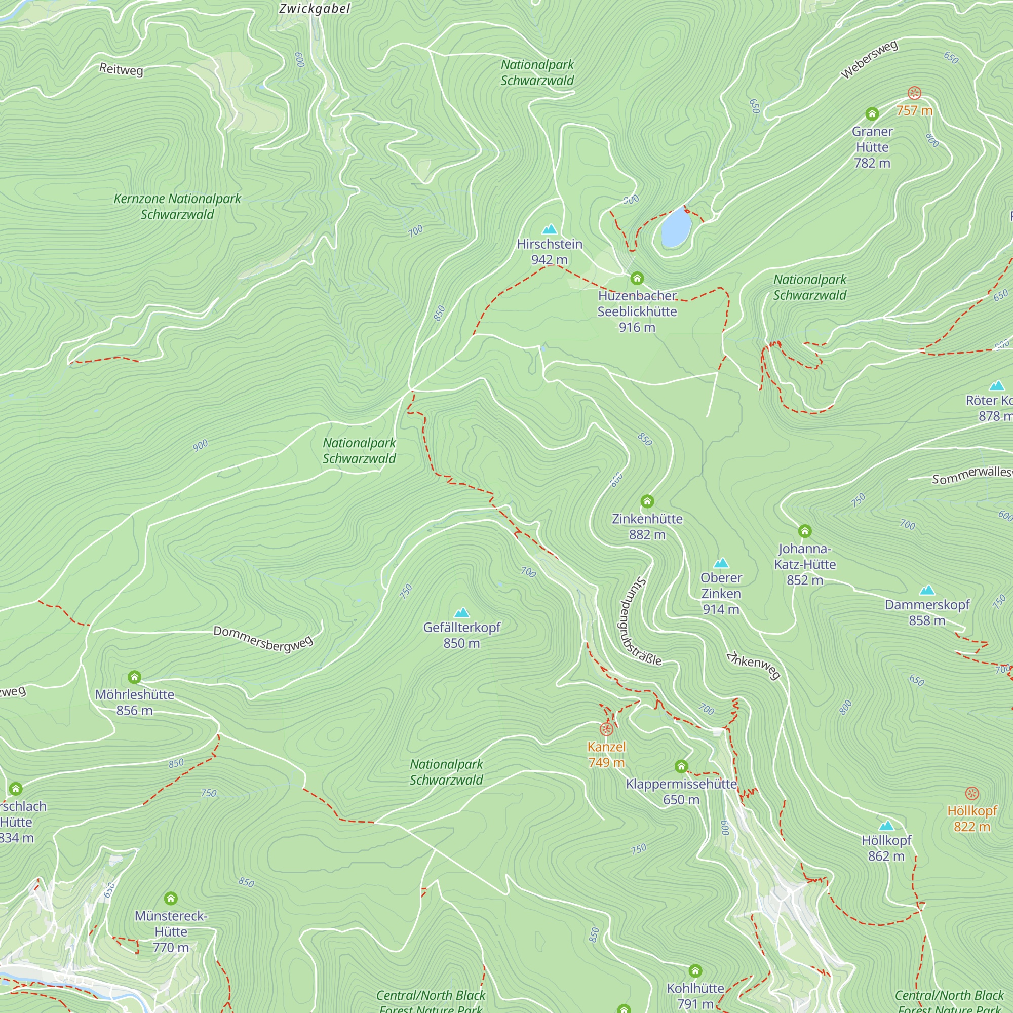 Flößerhütte map