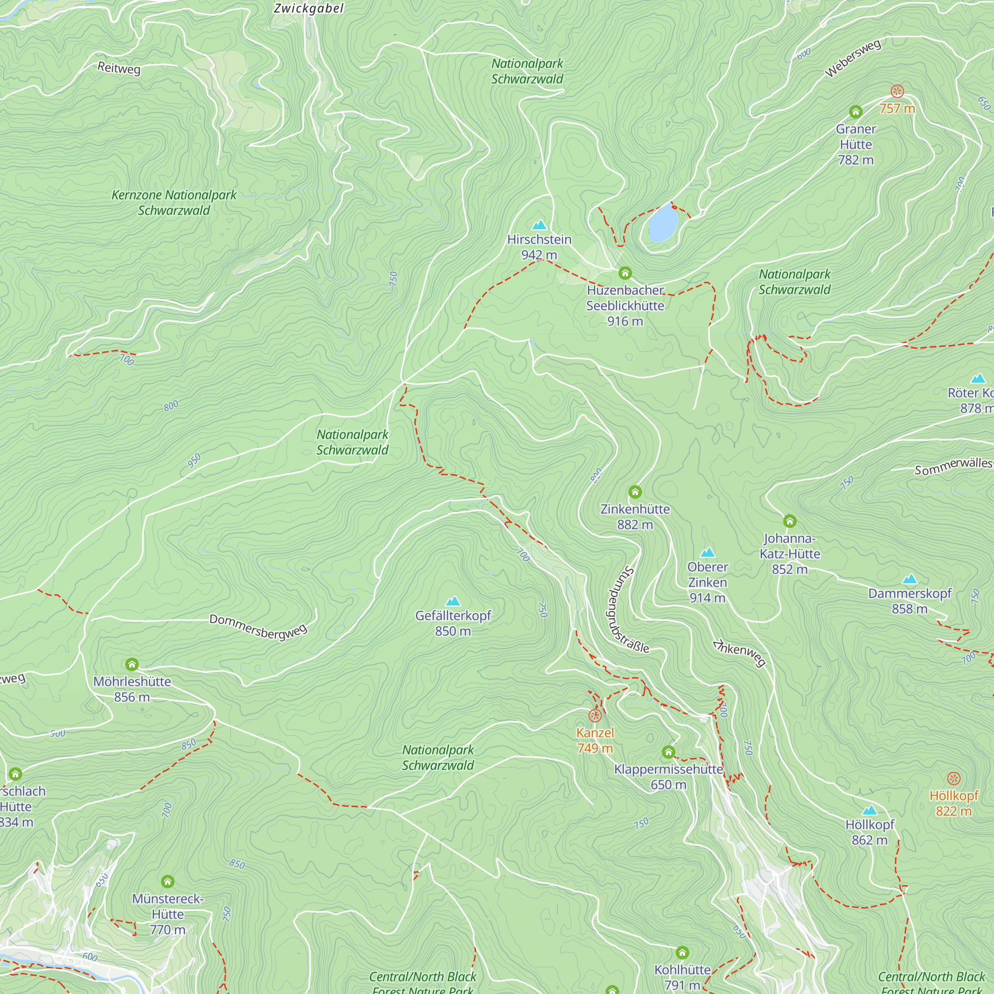 Flößerhütte map