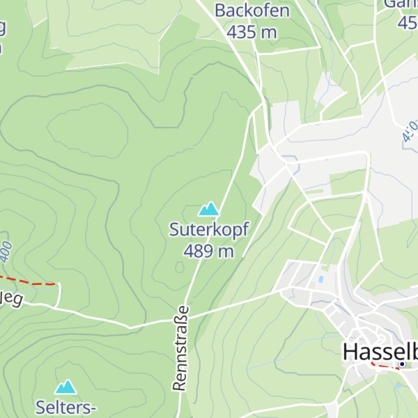 Map of Suterkopf