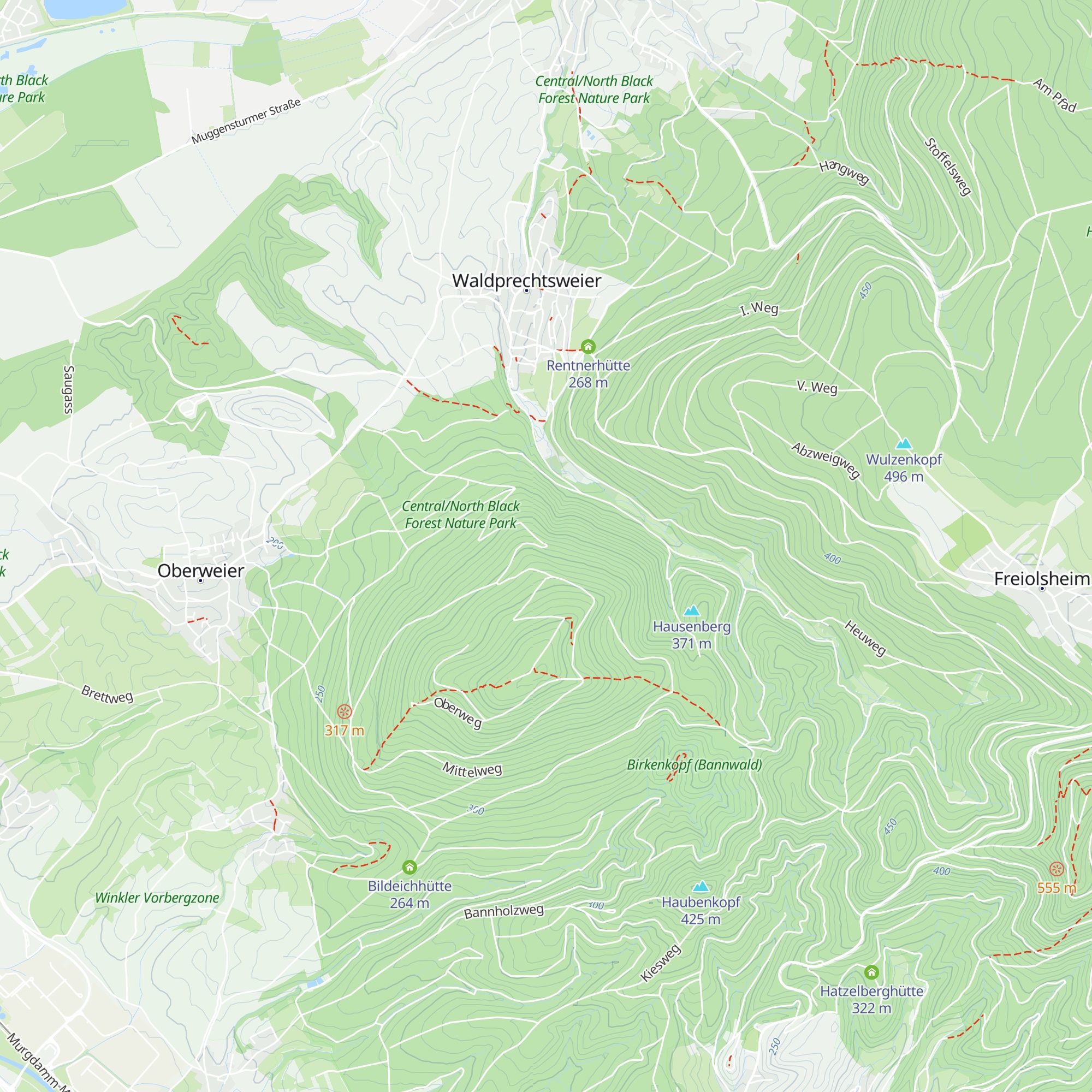 Grillstelle Tannenbuschhütte map