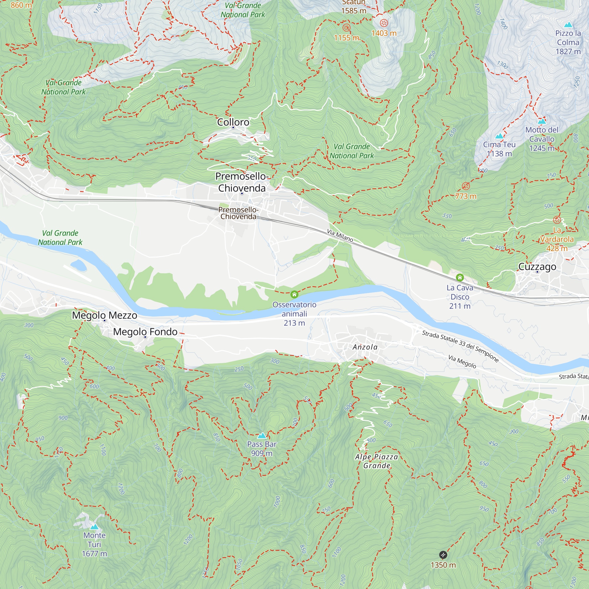 Osservatorio animali map