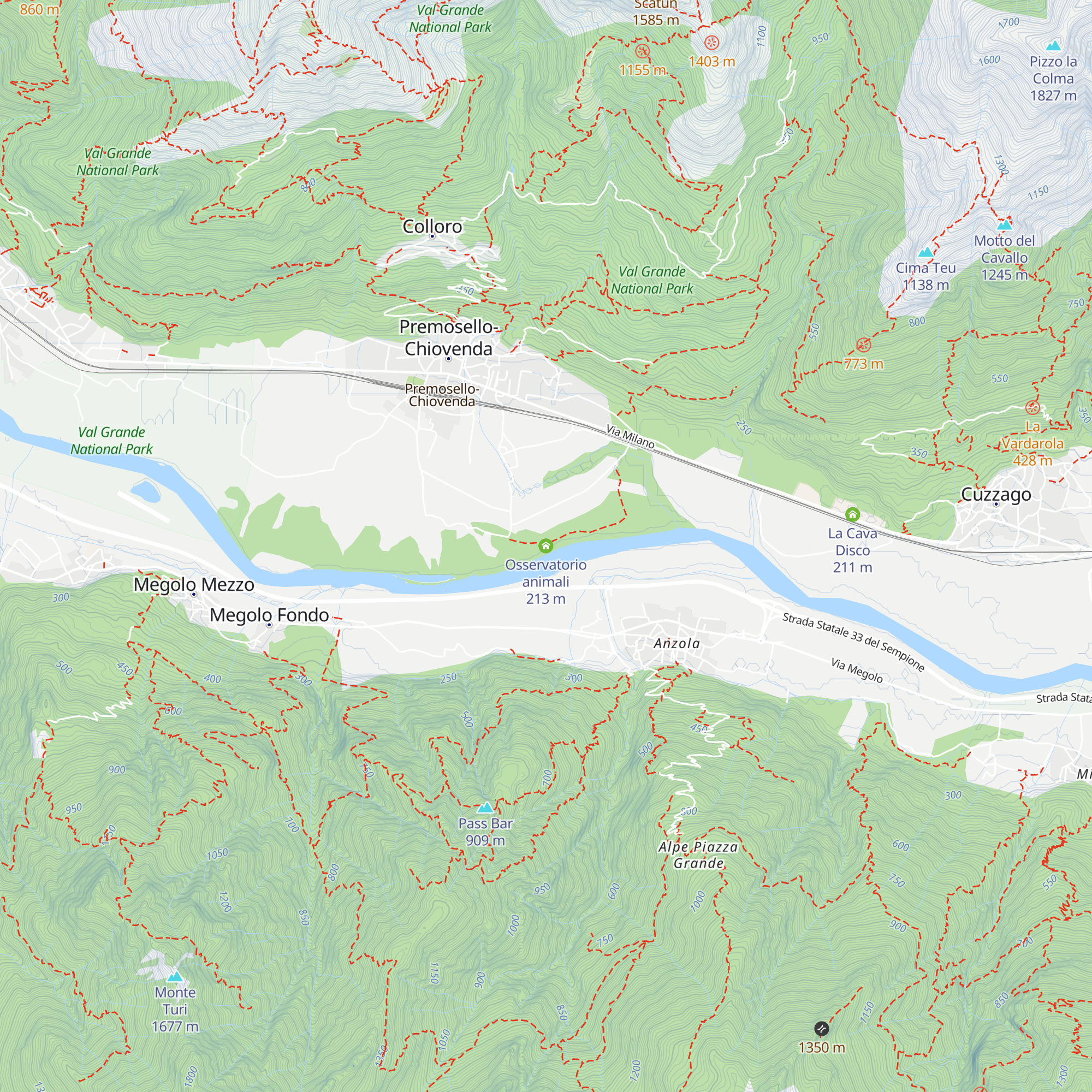 Osservatorio animali map