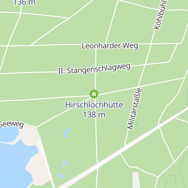Map of Hirschlochhütte