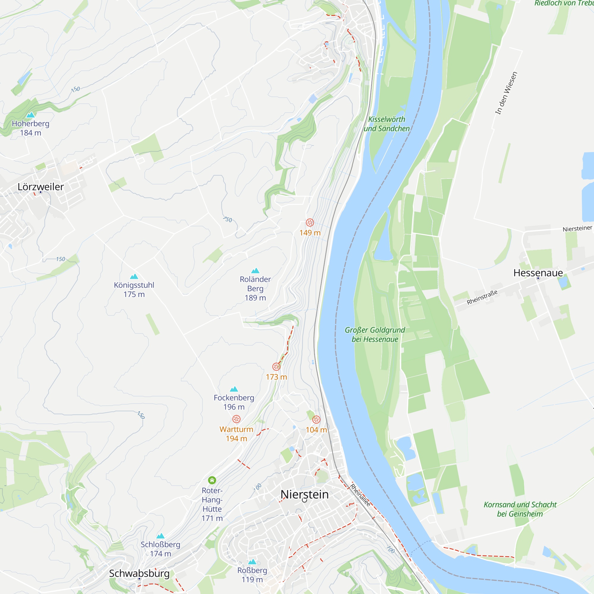 Riesling-Hütte map