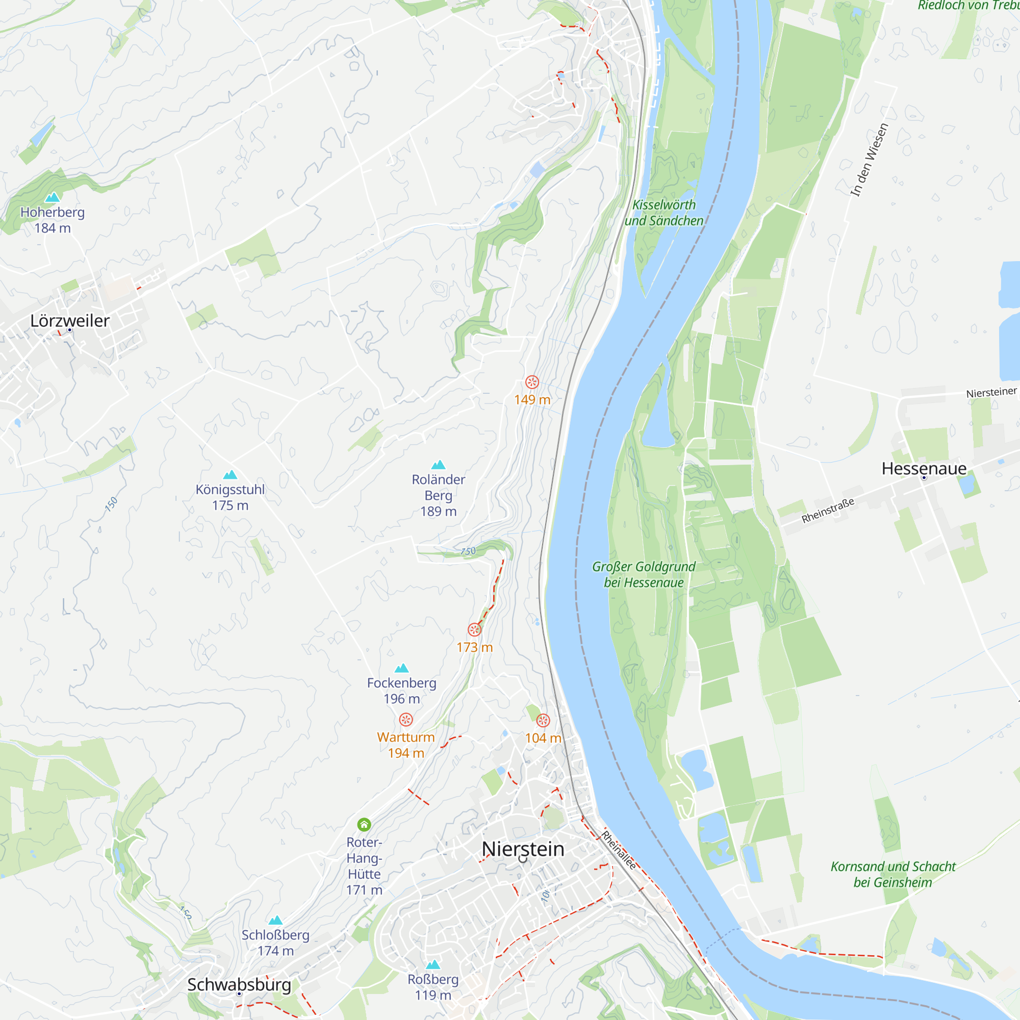 Riesling-Hütte map