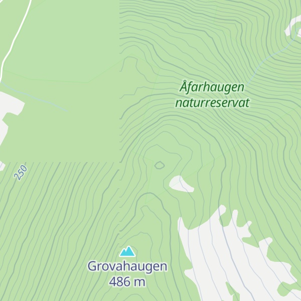 Map of Åfarhaugen