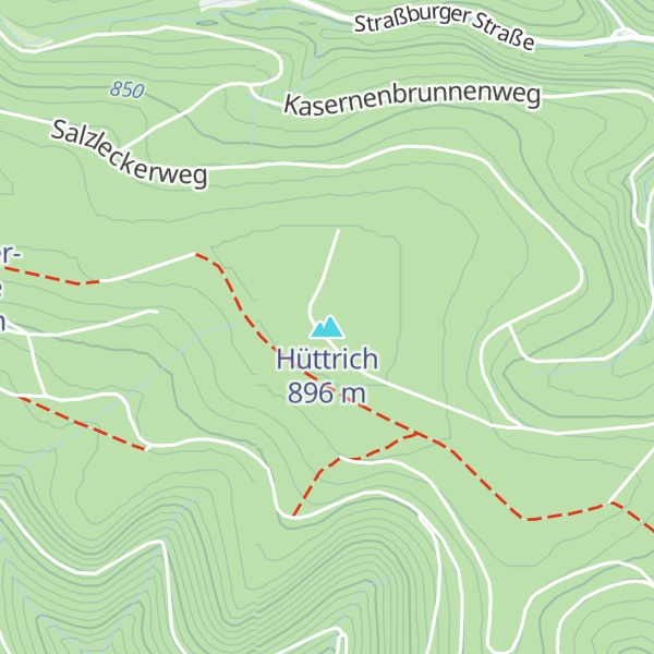 Map of Hüttrich