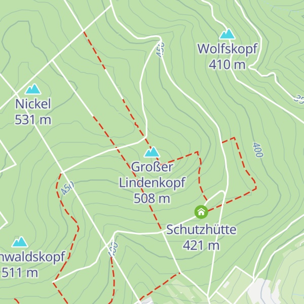 Map of Großer Lindenkopf
