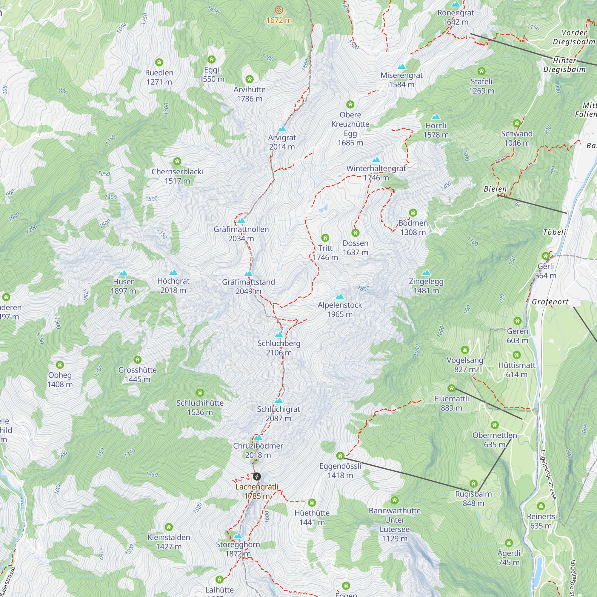Laucheren map