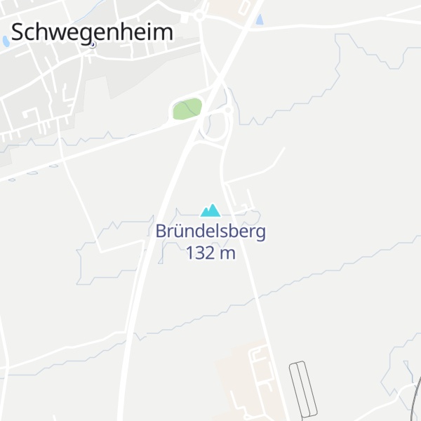 Map of Bründelsberg