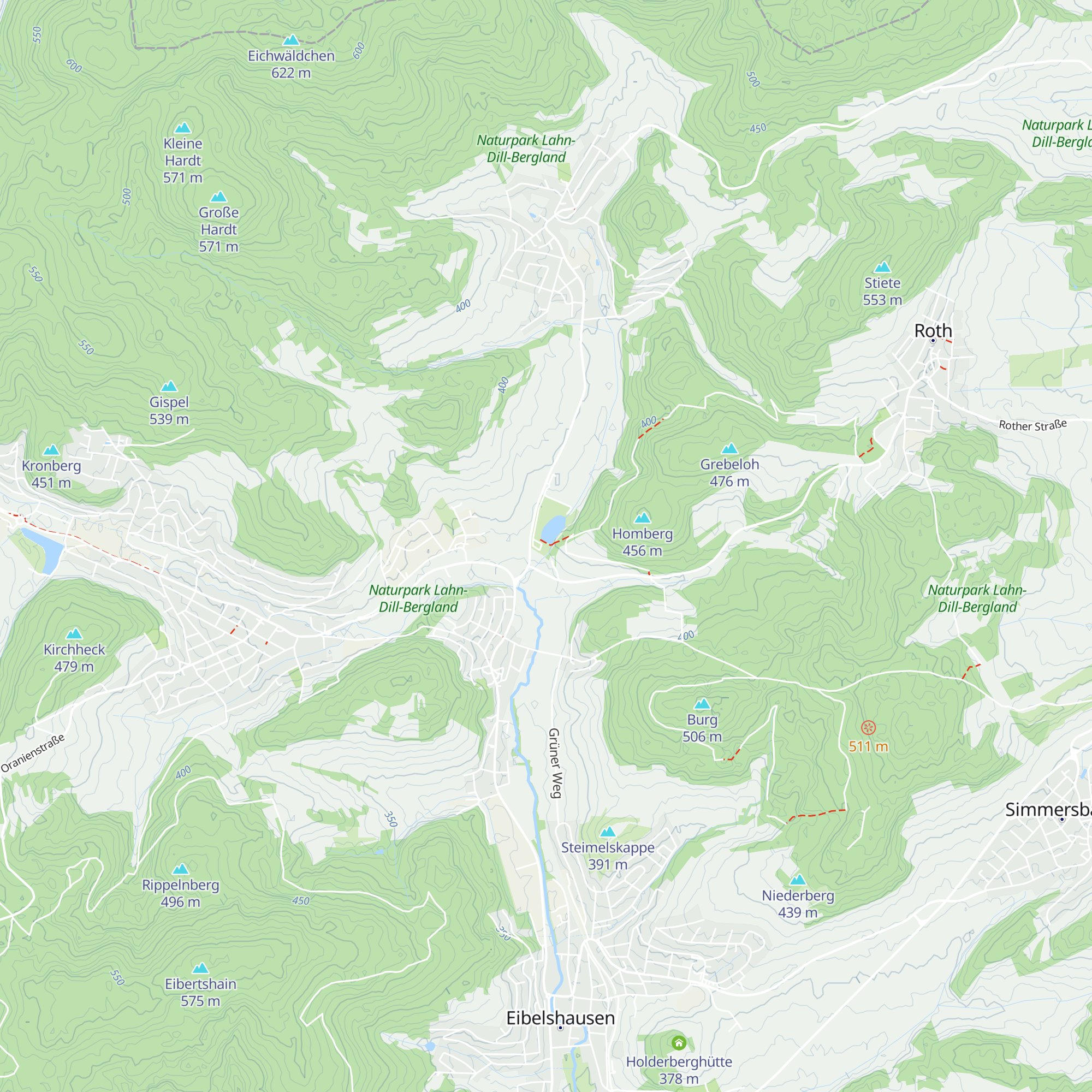 Anglerhütte map