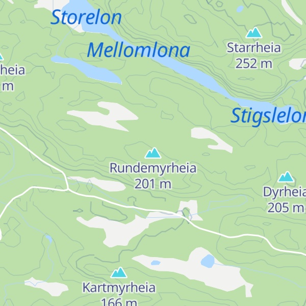 Map of Rundemyrheia