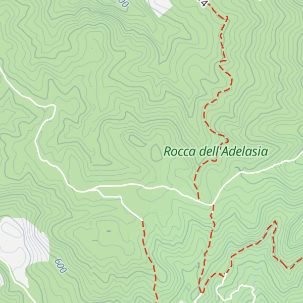 Map of Monte Cisa