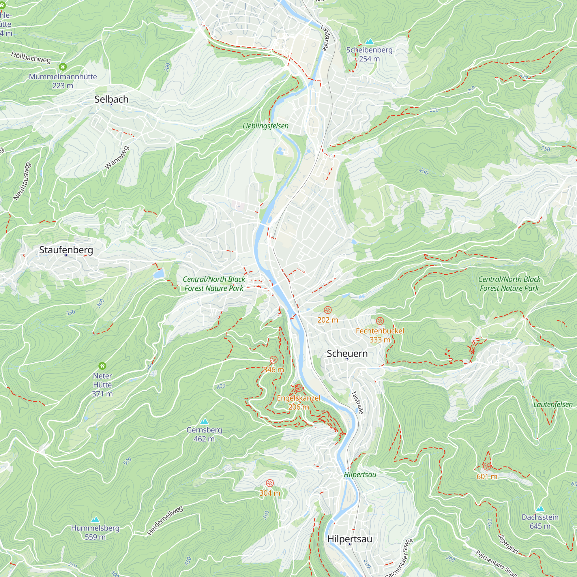 Touristinfo map