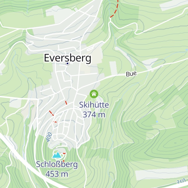 Map of Skihütte