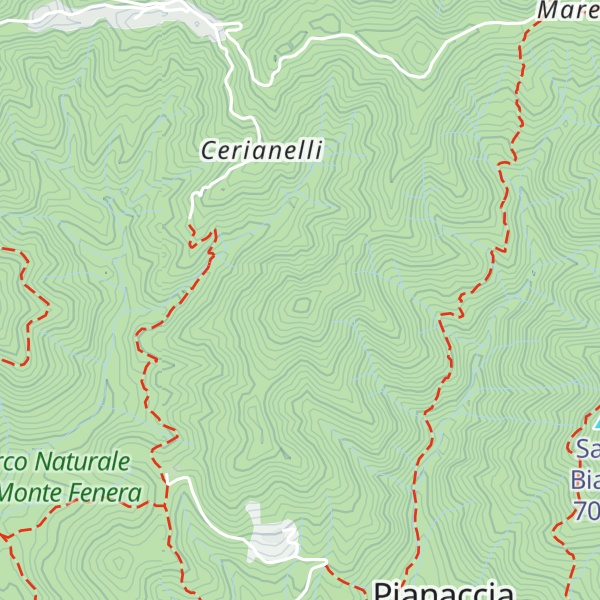Map of Punta Ceresola